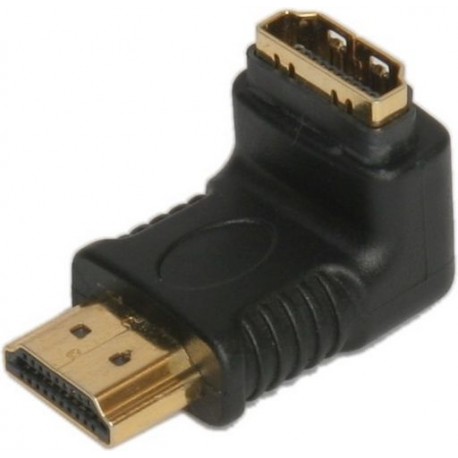 HDMI Male to HDMI Female Right Angle Adaptor