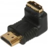 HDMI Male to HDMI Female Right Angle Adaptor