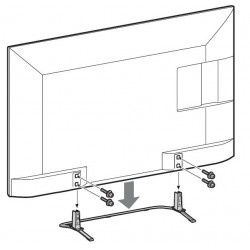 Sony Television KDL60R550A Complete Desktop Stand