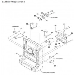 HCDXGR90AV Sony Audio Exploded Diagram