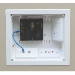 Recessed Large Media Hub box