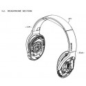 MDR100ABN Sony Headphone Exploded Diagram
