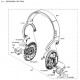 MDR100ABN Sony Headphone Exploded Diagram