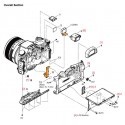 DSC-RX10M2 Sony Camera Exploded Diagram