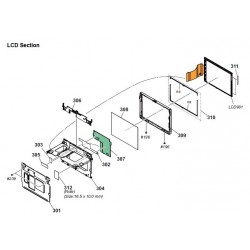 DSC-RX10M2 Sony Camera Exploded Diagram