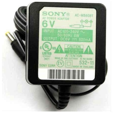 Sony AC-MS608T Audio AC Adaptor