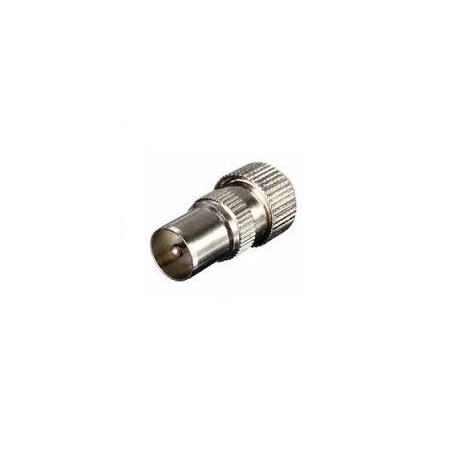 Metal Coax Plug  (SCREW) - MALE
