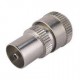 Metal Coax Socket (SCREW) - FEMALE