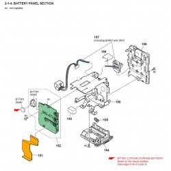 DCR-PJ5 / DCRPJ5E Sony Camera Exploded Diagram