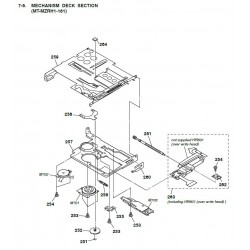 MZ-M200 / ECM-DS70P Sony Audio Exploded Diagram