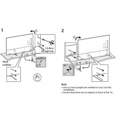 Sony Television Stand Legs for KD-85X9500B