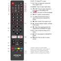 HITACHI CLE-1031 TV Remote for 32FHDSM6 / 32HDSM8 / 40FHDSM8 / 50UHDSM8 / 55UHDSM8 / 65UHDSM8 / 70UHDSM8 / 75UHDSM8
