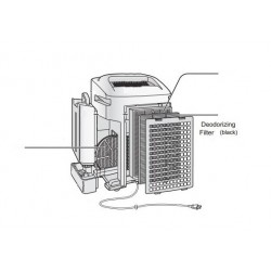 Sharp Air Purifier Deodoriser Filter for KCA50JW