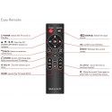 BAUHN EASY TV Remote for ATV75UHDS-1219