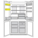 Sharp Fridge Door Pocket