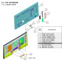 KD55X9000B Sony Television Exploded Diagram