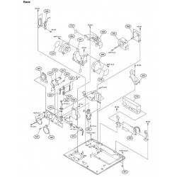 VPL-CS5A / VPL-CS6 / VPL-CX6 / VPL-EX1 Sony Projector Exploded Diagram