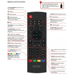 DGTEC TV Remote