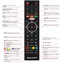 BAUHN TV Remote for ATV65UHDS-0120