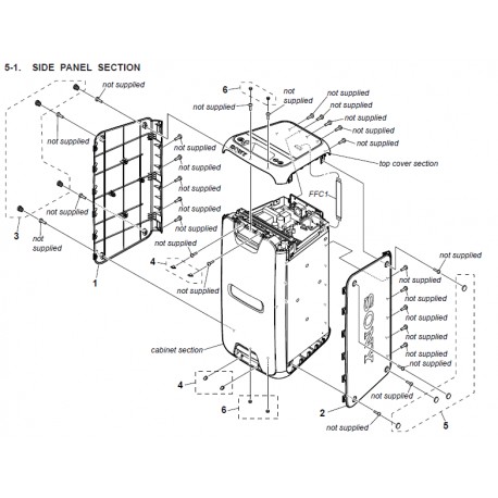 GTK-XB7 Sony Audio Exploded Diagram