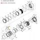 SEL100400GM Sony Lens Exploded Diagram