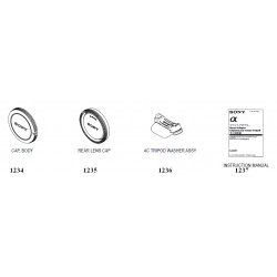 LAEA1 Sony Lens Exploded Diagram