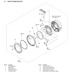 LAEA1 Sony Lens Exploded Diagram