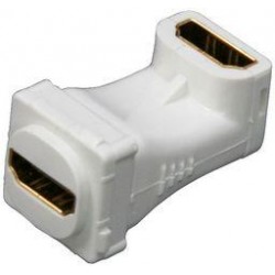 Wall Plate Insert - HDMI Right Angle