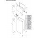 Sharp Refrigerator Exploded Diagram SJ-GC584R-BK/SL / SJ-SC584R-SL/WH