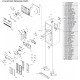 Sharp Refrigerator Exploded Diagram SJ-GC584R-BK/SL / SJ-SC584R-SL/WH