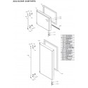 Sharp Refrigerator Exploded Diagram SJ-GC584R-BK/SL / SJ-SC584R-SL/WH