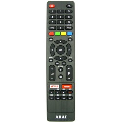 AKAI TV Remote for AK5020UHDNF / AK6520UHDNF / AK4019NF / AK3220NF / AK5520UHDNF