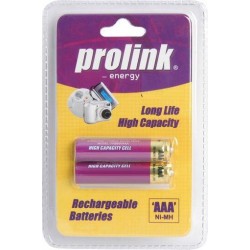 Rechargeable AAA Batteries - 2 Pack