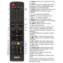 AKAI TV Remote for AK402017FHDC / AK4815FHDC / AK24CTV / AKDC402016