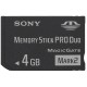 Sony Memory Stick Pro Duo - 4Gb