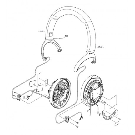 Sony Headphone Head Band for WH1000XM3 