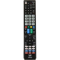 Preprogramed Sharp Universal Television Remote