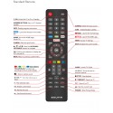 BAUHN TV Remote for ATV50UHDS-0820 / ATV65UHDS-1221