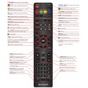 BAUHN TV Remote for ATV24FHDC-0620 / ATV24FHDC-0221 / ATV43FHDC-0120 / ATV32HD-1121