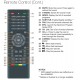  HITACHI TV Remote for UZ406200 / UZ496200 / UZ556200 / UZ656200