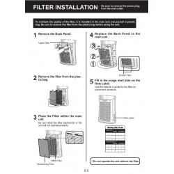 Sharp Air Purifier Filter Kit for FPG50JW