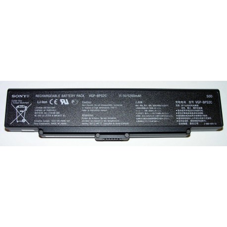Sony VAIO Battery VGP-BPS2C - Black
