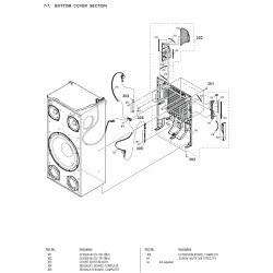 MHCV71D Sony Audio Exploded Diagram