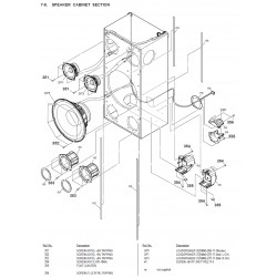 MHCV71D Sony Audio Exploded Diagram