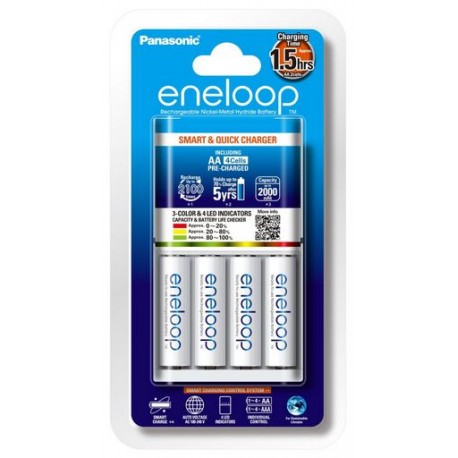 Panasonic ENELOOP Battery Charger for AA and AAA