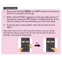 LINSAR TV Remote for LS58UHDGTV