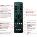 HITACHI CLE-1037 TV Remote for VZ40FHD6