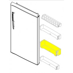 Sharp Fridge Door Bottle Pocket