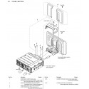 XAV-AX8000 / XAV-AX8050D Sony Audio Exploded Diagram