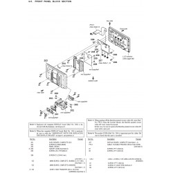 XAV-AX8000 / XAV-AX8050D Sony Audio Exploded Diagram